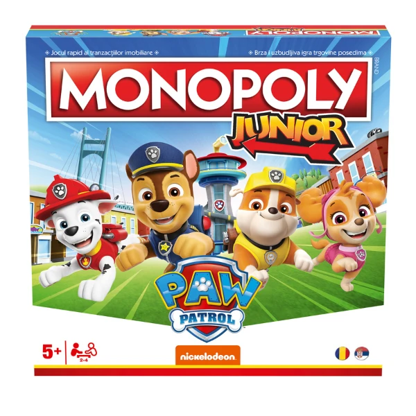 Joc de masă monopoly junior "patrula cățelușilor" (ro) 3
