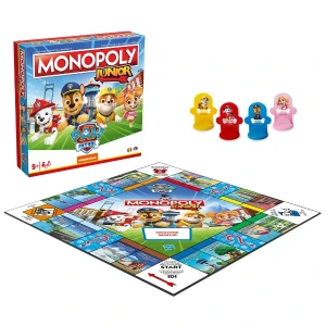 Настольная игра monopoly junior "щенячий патруль" (рум.)