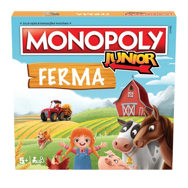 Настольная игра monopoly junior "ферма" (рум.) 3
