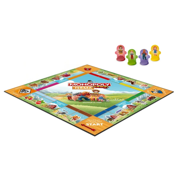 Настольная игра monopoly junior "ферма" (рум.) 2