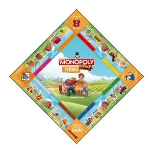 Настольная игра monopoly junior "ферма" (рум.) Thumbnail 4
