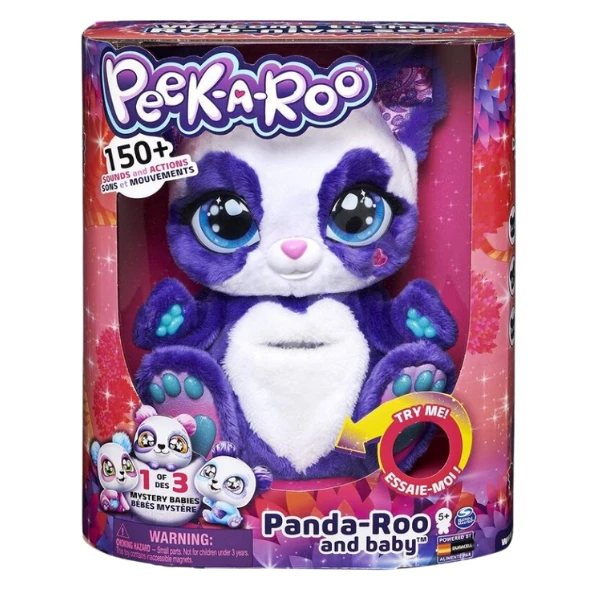 Интерактивный плюшевый питомец peek-a-roo 3