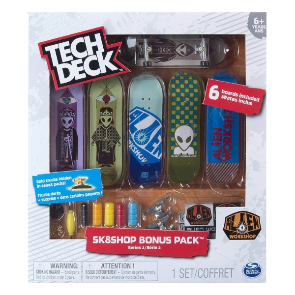 Set pentru crearea și personalizarea mini-skateboardurilor, (as.) 11