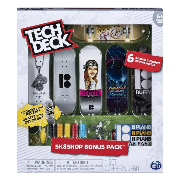 Set pentru crearea și personalizarea mini-skateboardurilor, (as.) 13