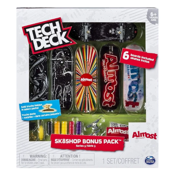 Set pentru crearea și personalizarea mini-skateboardurilor, (as.) 12