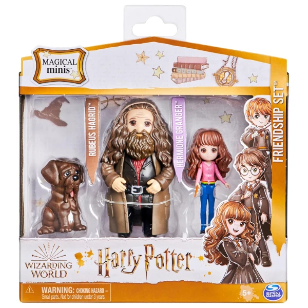 Мини-фигурки гермионы и хагрида, серия "гарри поттер" 3