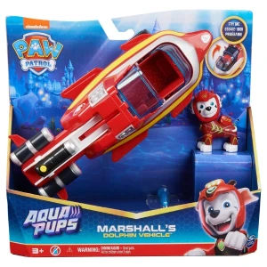 Vehicul acvatic cu figurină marshall, seria "patrula cățelușilor" Thumbnail 3