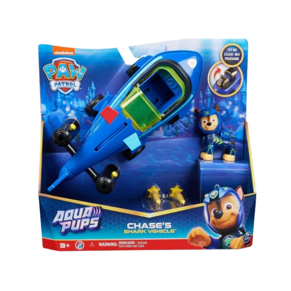 Vehicul acvatic cu figurină chase, seria "patrula cățelușilor" 3