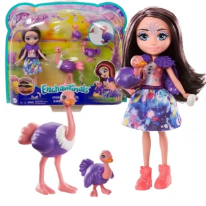 Enchantimals set "familia struțului ofelia" Thumbnail 1
