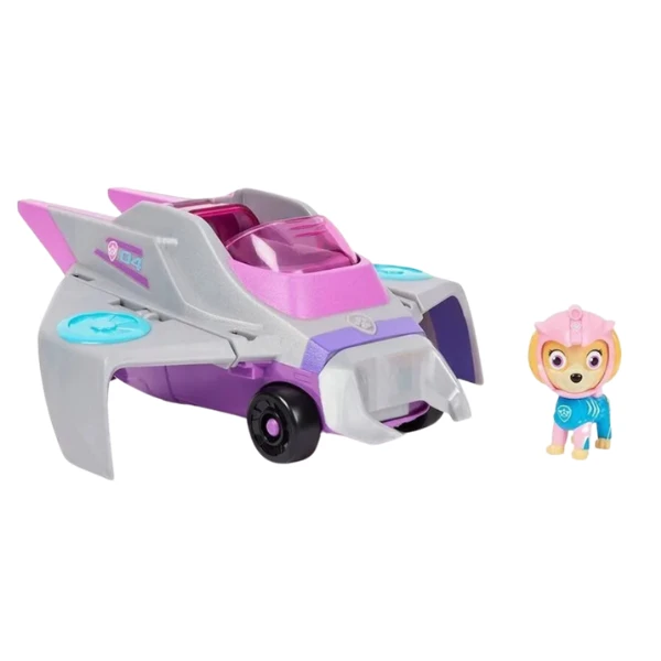 Vehicul acvatic cu figurină skye, seria "patrula cățelușilor" 2