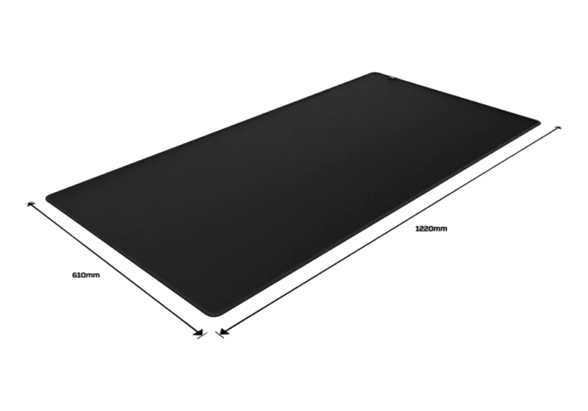 Mouse pad pentru jocuri hyperx pulsefire mat, extra large, negru 3