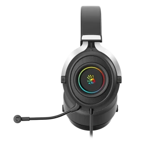 Игровая гарнитура bloody g535, usb, чёрный | серебристый Thumbnail 3