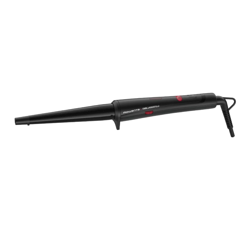 Плойка rowenta karl lagerfeld cf324lf0, чёрный | розовый 3