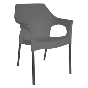 SCAUN PLASTIC STELLA GRI (7020AN)