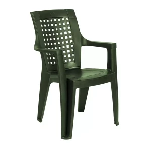 SCAUN PLASTIC EMA VERDE (7030V)