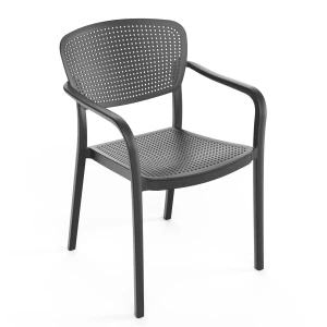 SCAUN PLASTIC JAZZ GRI (7070AN)