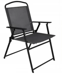 SCAUN PLIABIL WALTZ NEGRU (C3089)