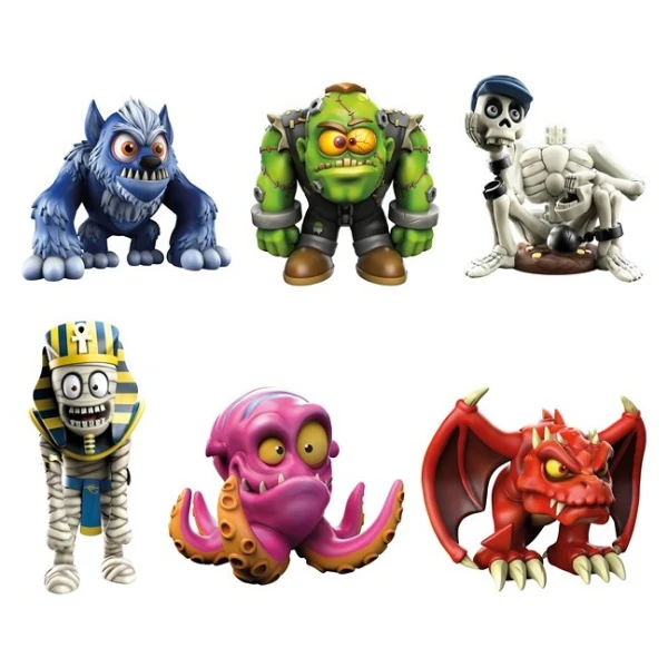Ou-surpriză cu figurine de colecție „monștri mistici” 2