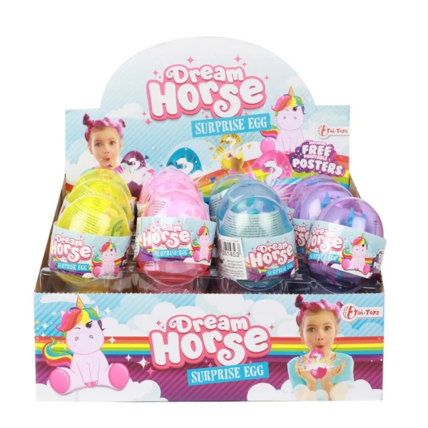 Ou cu unicorn și autocolante strălucitoare – dream horse (as.) 3