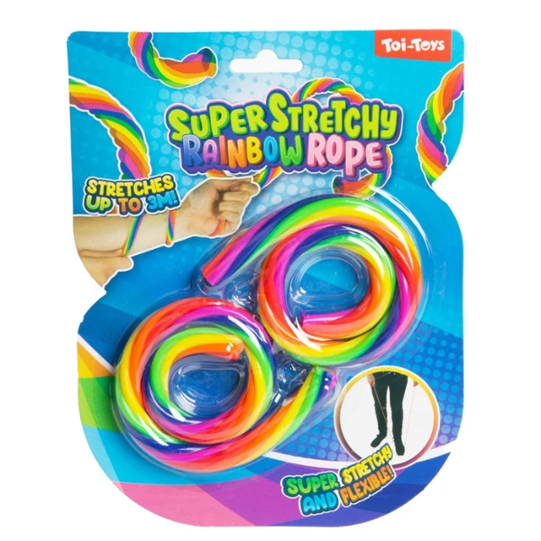 Set de corzi elastice "curcubeu" 3