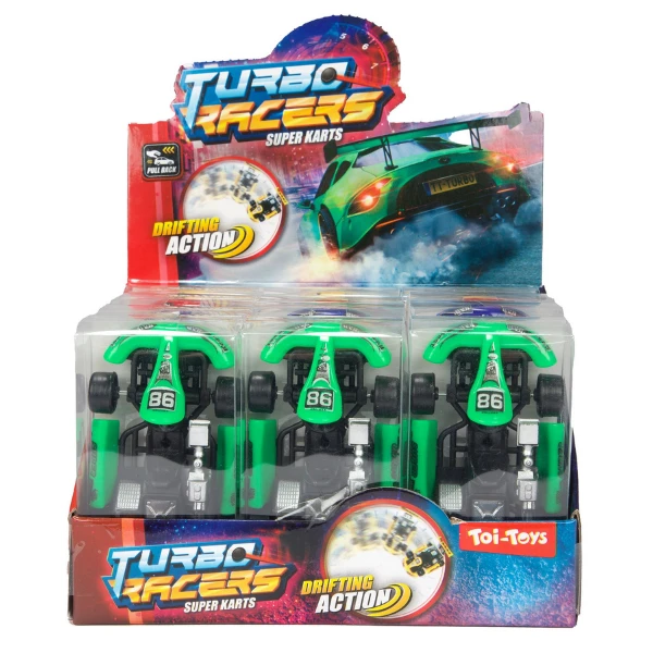 Инерционный карт "turbo racers", (асс.) 3