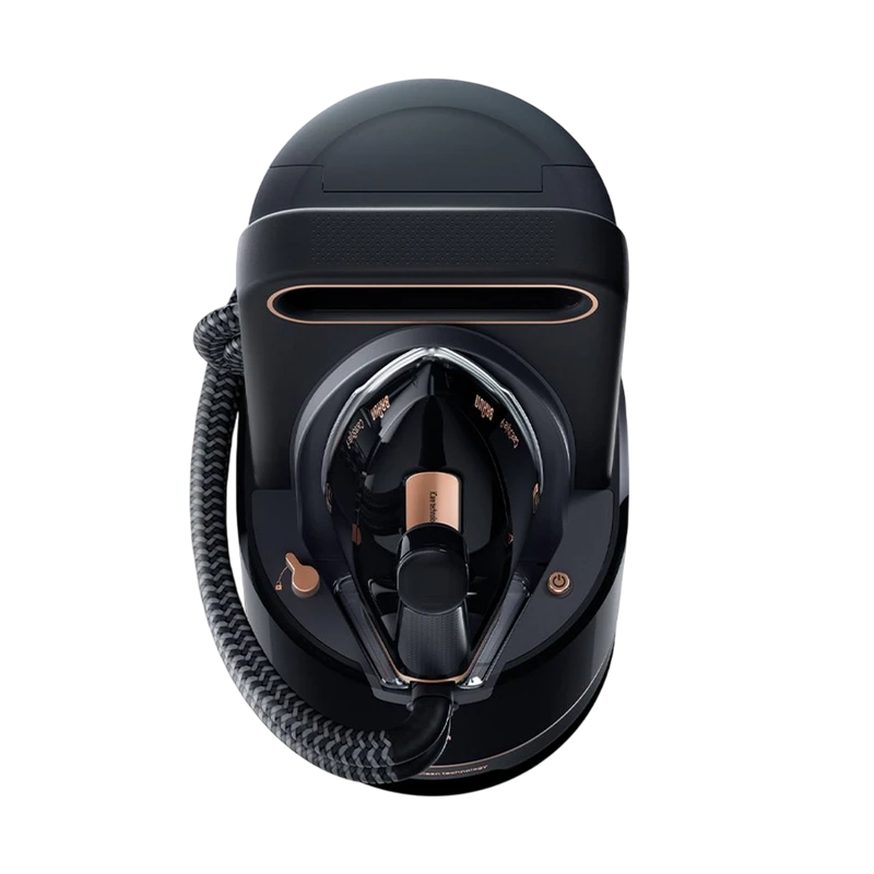 Fier de călcat cu generator de abur braun is9090bk, 2700w, negru 8