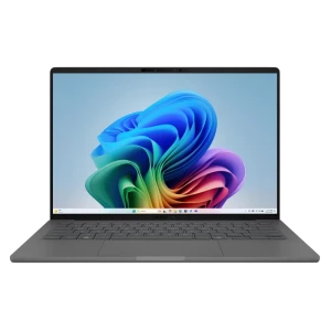 Ноутбук 14" ASUS Zenbook A14 OLED UX3407QA, Iceland Gray, Qualcomm Snapdragon X X1-26-100, 16Гб/512Гб, Windows 11 Home