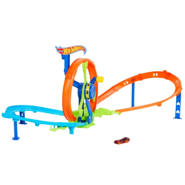 Hot wheels "быстрый запуск и петля" 2