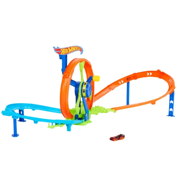 Hot wheels "быстрый запуск и петля" 8