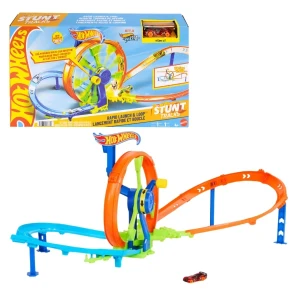 Hot wheels "быстрый запуск и петля"