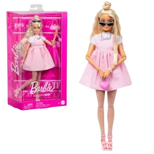 Кукла barbie "модница в пастельно-розовом платье"