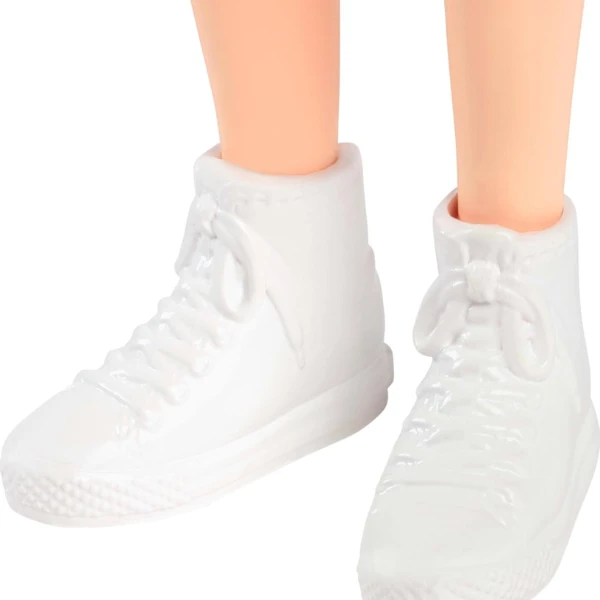 Кукла barbie "модница в фиолетовой плиссированной юбке" 6