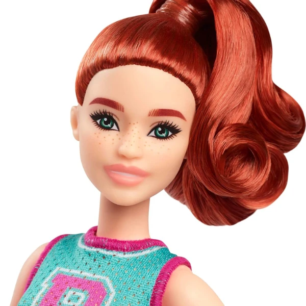Кукла barbie "модница в фиолетовой плиссированной юбке" 4