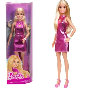 Кукла barbie "модница в розовом мини-платье"