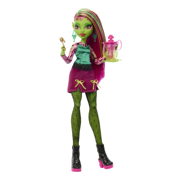 Игровой набор monster high "венера макфлайтрап и садовые тайны" 4