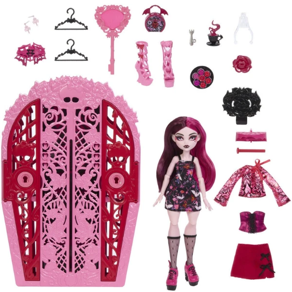Игровой набор monster high "дракулаура и садовые тайны" 6