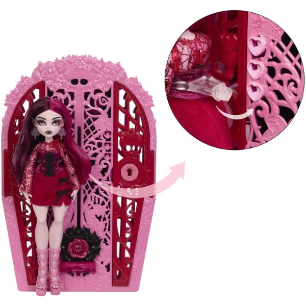 Игровой набор monster high "дракулаура и садовые тайны" 7