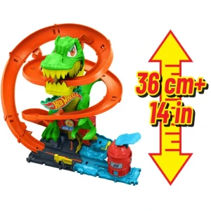Игровой набор hot wheels city: атака огненного ти-рекса Thumbnail 6