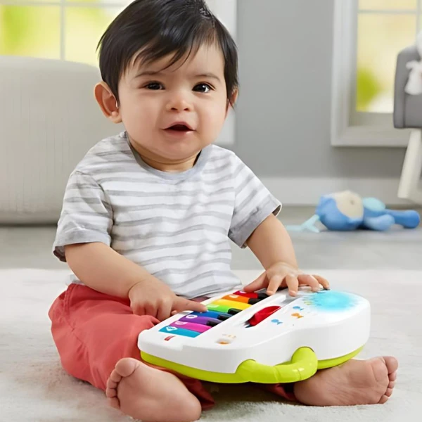 Jucărie muzicală în limba română ”pian” de la fisher-price 4