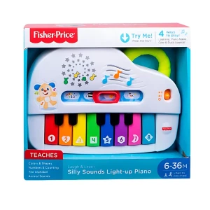 Jucărie muzicală în limba română ”pian” de la fisher-price Thumbnail 3
