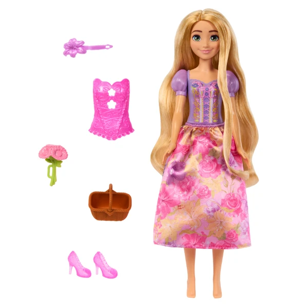 Кукла disney princess рапунцель, с аксессуарами 6