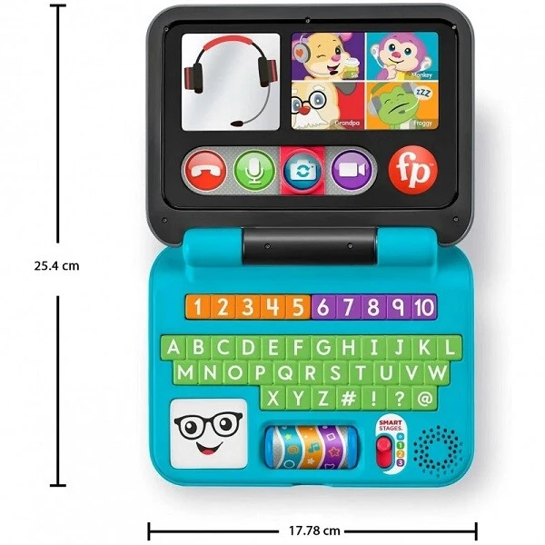 Jucărie educativă în limba română „laptop ” de la fisher-price 2