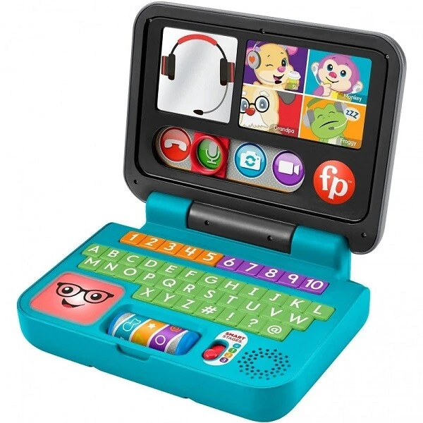 Jucărie educativă în limba română „laptop ” de la fisher-price 5