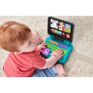 Jucărie educativă în limba română „laptop ” de la fisher-price Thumbnail 4