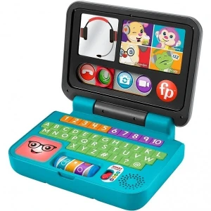 Jucărie educativă în limba română „laptop ” de la fisher-price Thumbnail 5