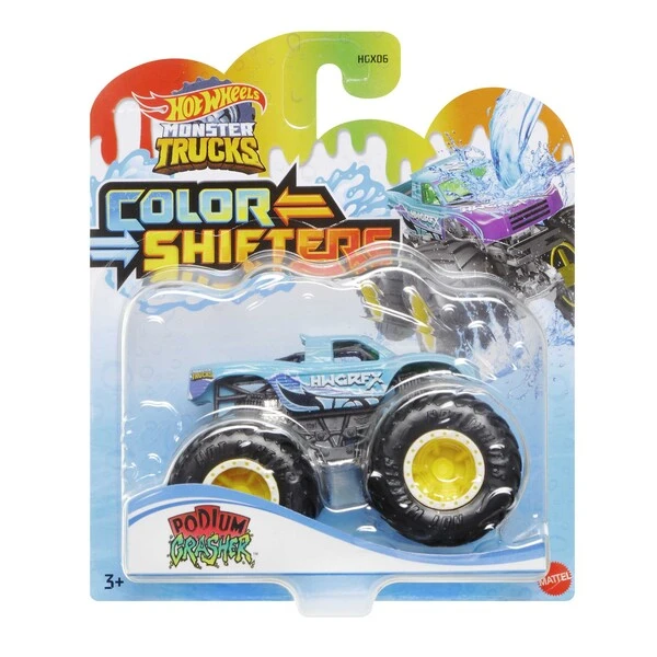 Hot wheels monster trucks меняющий цвет в ассорт. 4