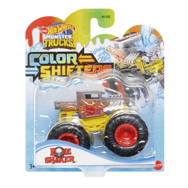Hot wheels monster trucks меняющий цвет в ассорт. 5
