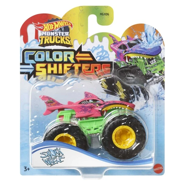 Hot wheels monster trucks меняющий цвет в ассорт. 3