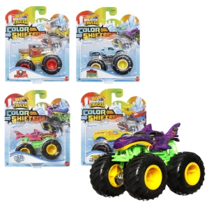 Hot Wheels Monster Trucks меняющий цвет в ассорт.