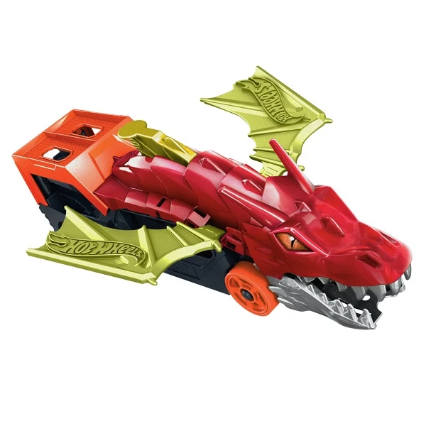Hot wheels игровой набор "разъярённый дракон" с хранилищем для машинок 4